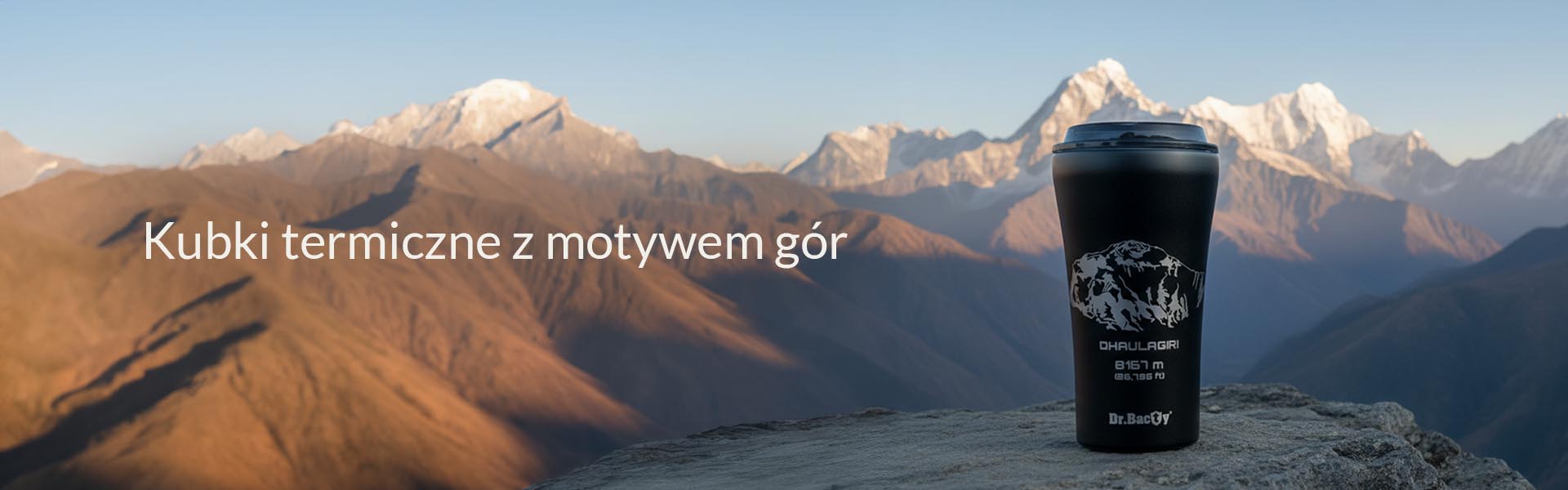Kubki termiczne z motywem gór