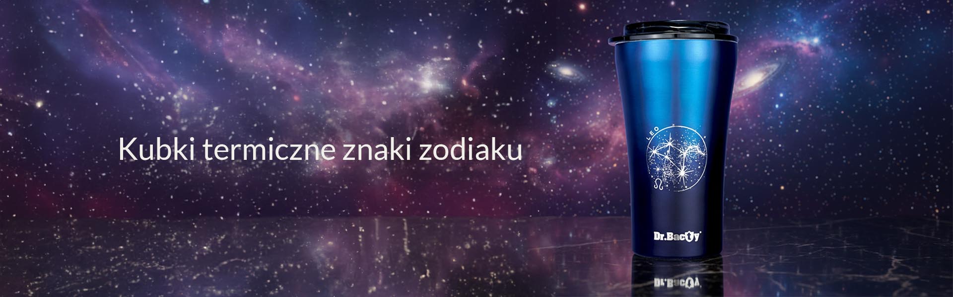 Kubki termiczne ze znakami zodiaku
