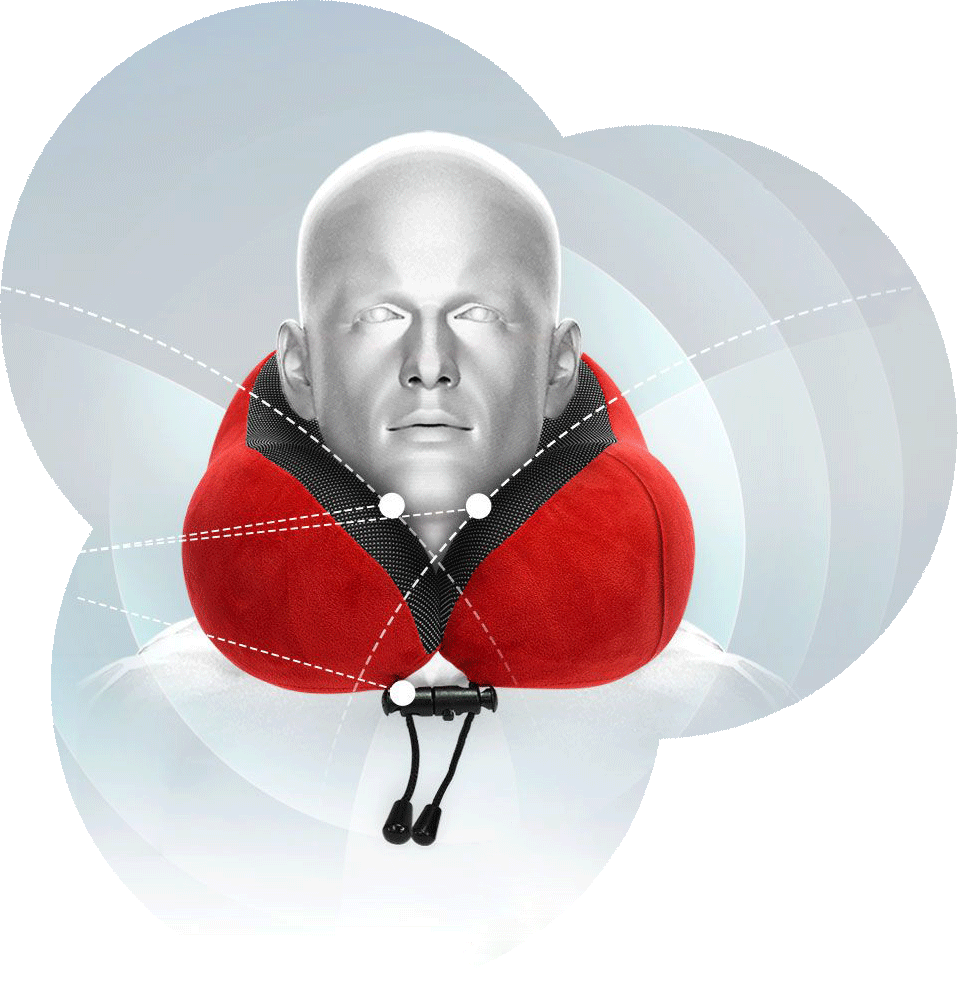 Poduszka podróżna na szyję