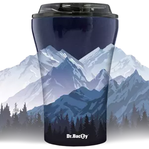 A thermal mug for the car dr. Apollo mountains call - navy blue