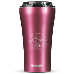 Dr.Bacty Apollo 2.0 360 ml ‘Lion’ thermal coffee mug - Pink