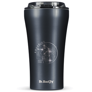 Dr.Bacty Apollo 2.0 thermal coffee mug - Aquarius - 360 ml - Gunmetal