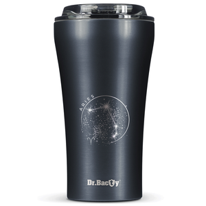 Dr.Bacty Apollo 2.0 thermal coffee mug - Aries - 360 ml - Gunmetal