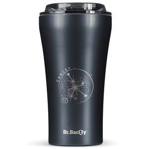 Dr.Bacty Apollo 2.0 thermal coffee mug - Cancer - 360 ml - Gunmetal