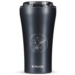 Dr.Bacty Apollo 2.0 thermal coffee mug - Virgo - 360 ml - Gunmetal