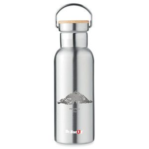 Dr.Bacty Iris stainless steel thermal bottle - silver - Makalu