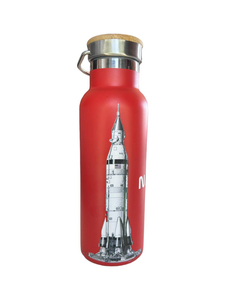 Dr.Bacty Iris steel thermal bottle -red - NASA