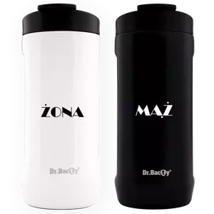 Dr.Bacty Notus thermal mug set for couples