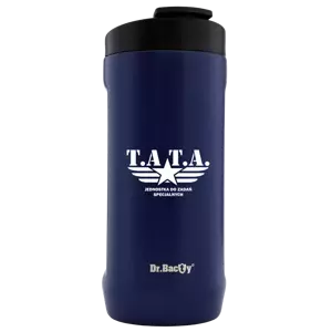 Thermal mug of Dr. Bacty Notus Dad - navy blue