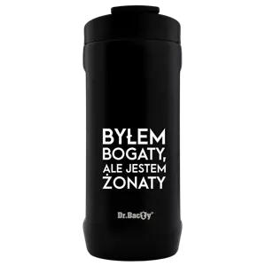 Thermal mug of Dr. Bacty Notus for a man - black