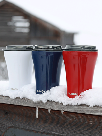 A thermal mug for the car dr. Apollo mountains call - navy blue