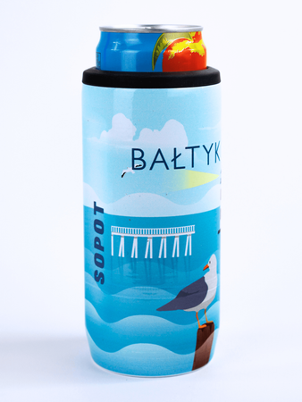 Car mug Dr. Bacty Notus Sopot - white