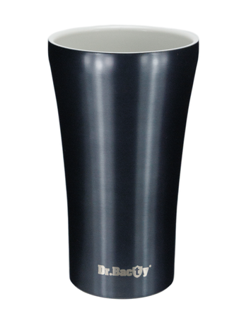 Ceramic-coated thermal Coffee Mug Dr.Bacty  Apollo 2.0 360 ml - Gunmetal