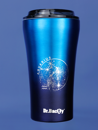 Dr.Bacty Apollo 2.0 ‘Aquarius’ thermal coffee mug - 360 ml - Monaco Blue