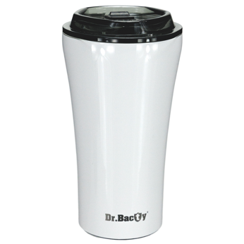 Dr.Bacty Apollo 2.0 thermal coffee mug - Virgo - 360 ml - Glossy White