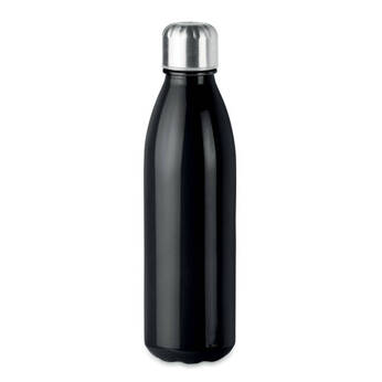 Dr.Bacty Eos 650 ml glass water bottle - Black