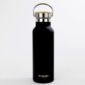 Dr.Bacty Iris stainless steel thermal bottle - silver - Makalu