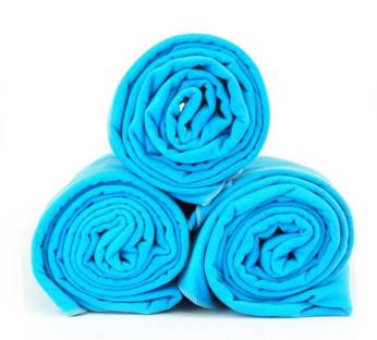 Dr. Bacty XL 70x140 quick-dry sports towel - Blue