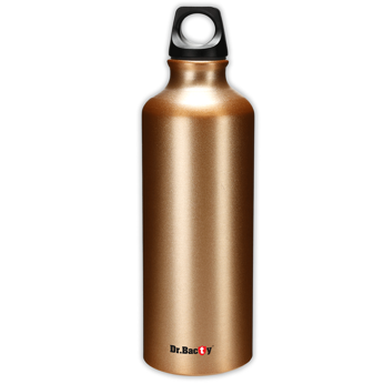 Dr.Bacty ultralight aluminium bottle 500 ml - Gold