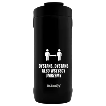 Thermal mug 2-in-1 Dr.Bacty Notus Distance - black.