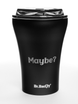 A multiplayer coffee mug of reusable Dr. Bacty Apollo Maybe - Black