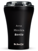 Ceramic-coated thermal Coffee Mug Dr.Bacty Apollo 227 ml  - black