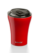 Coffee thermal mug with ceramic coating Dr.Bacty Apollo - 227 ml - red