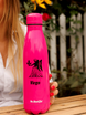 Dr.Bacty Atena 500 ml steel thermal bottle - Miss - Fluo Fuchsia