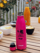 Dr.Bacty Atena 500 ml steel thermal bottle - Miss - Fluo Fuchsia