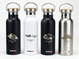 Dr.Bacty Iris stainless steel thermal bottle - silver - Makalu