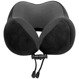 Travel pillow around the neck Dr. Bacty - Black. Plus ear plugs and eye band