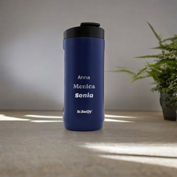 Dr.Bacty Notus 360 ml thermal mug with engraving - navy blue