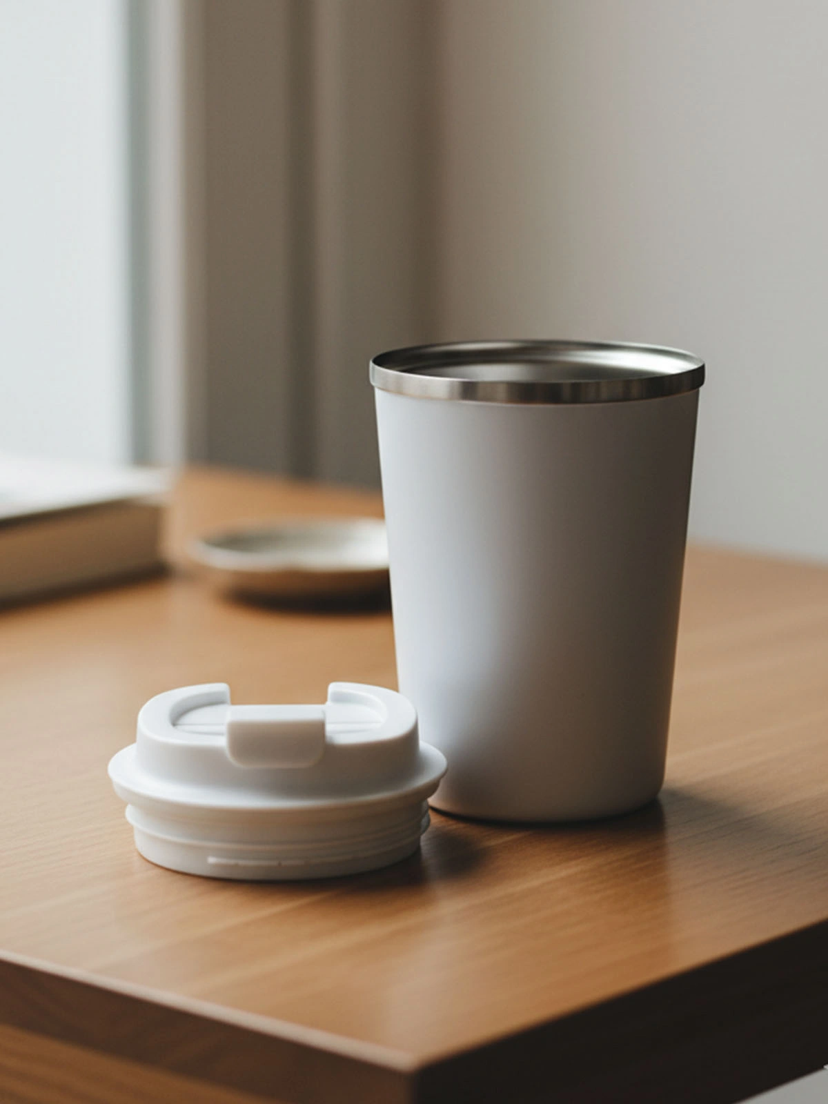 Kubek ekologiczny Dr.Bacty Terra RCS - biały