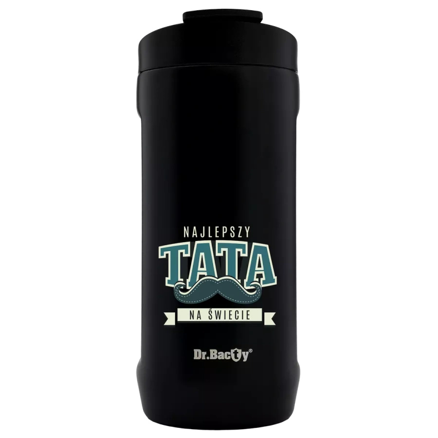 Car mug Dr. Bacty Notus Best Dad - black