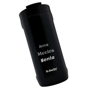 Dr.Bacty Notus 360 ml thermal mug with engraving - black