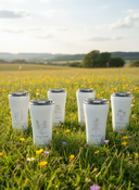 Thermal Coffee Mug Dr.Bacty Apollo 2.0 360 ml "Rdest żyworodny" – White