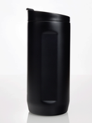 Kubek termiczny na kawę 2w1 Dr.Bacty Notus 360 ml - czarny - powystawowy