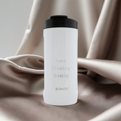 Dr.Bacty Notus 360 ml thermal mug with engraving - white