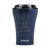 Coffee thermal mug with ceramic coating Dr.Bacty Apollo 227 ml - navy blue