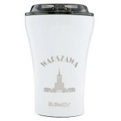 A cup with engraving Dr. Bacty Apollo Warsaw - white