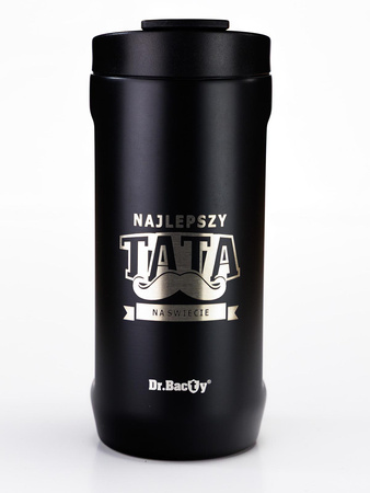 Dr.Bacty Notus 360ml can cooler - Best dad - black