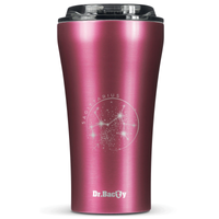 Kubek termiczny na kawę Dr.Bacty Apollo 2.0  360 ml "Strzelec" - Pink