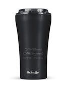 Ceramic-coated thermal Coffee Mug Dr.Bacty  Apollo 2.0 360 ml - Black Matt