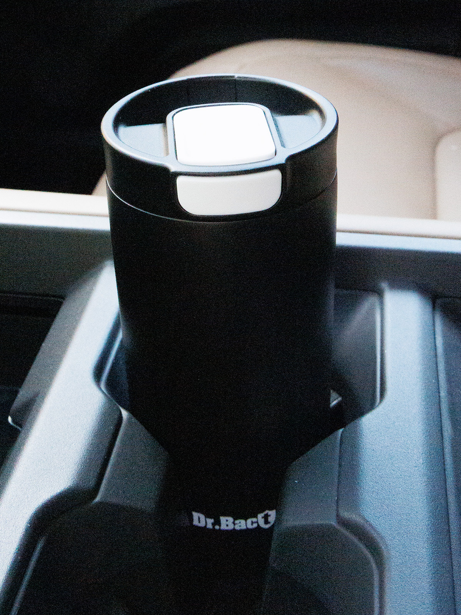 Kubek termiczny Dr.Bacty Atlas 540 ml - Jesteś Nauczycielem – Czarny