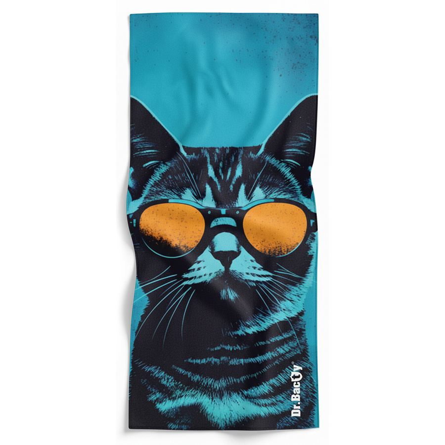 Ręcznik szybkoschnący dwustronny Dr.Bacty L 60x130 – Chill