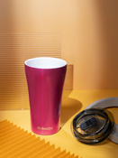 Dr.Bacty Apollo 2.0 thermal coffee mug - 360 ml - Pink