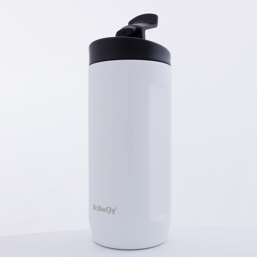 Kubek termiczny z grawerem Dr.Bacty Notus 360 ml - biały