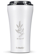 Kubek termiczny na kawę Dr.Bacty Apollo 2.0 360 ml "Alexandrine senna" - White