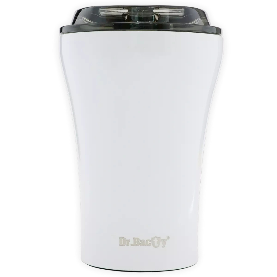 Coffee thermal mug with ceramic coating Dr. Bacty Apollo 227 ml - white - Display Product
