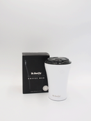 Coffee thermal mug with ceramic coating Dr. Bacty Apollo 227 ml - white - Display Product